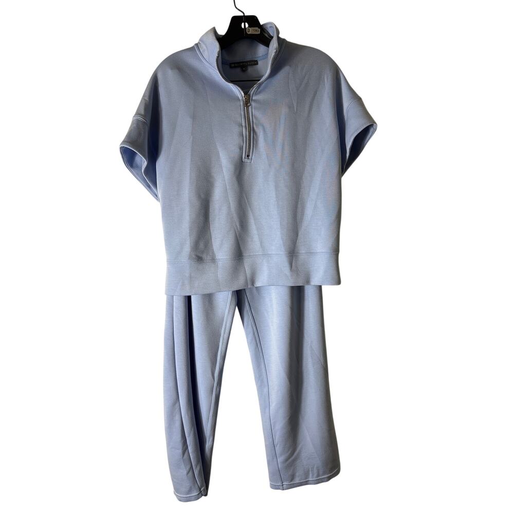 Elliott Lauren Light Blue Athleisure Set Sz S/M
